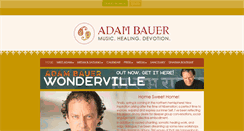 Desktop Screenshot of iamadambauer.com